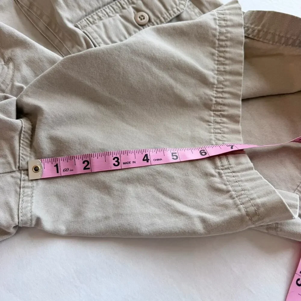 Cabela’s Khaki Cargo Shorts Size 16 Utility Outdoor Style